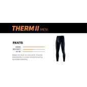 Rebelhorn - termo therm ii pánske nohavice / čierne - therm2men