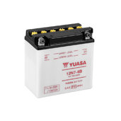 Conventional 12V battery NO ACID YUASA 12N7-4B