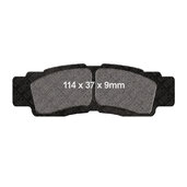 Brzdové obloženie EBC FA676R