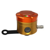 Nádržka na  brzdovú kvapalinu ACCOSSATO CNC-worked straight bracket included oranžová