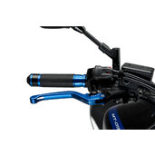 Páčka brzdy bez adaptéra PUIG 3.0 120AN dlhé modro/čierna