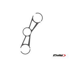 Ochranné nálepky na "okuliare" PUIG XTREME 3711C karbónový vzhľad