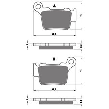 Brzdové obloženie GOLDFREN 416 AD