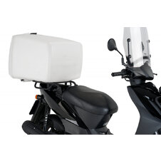 Vrchný kufor PUIG MEGA BOX 2328B biela 100l, so zámkom