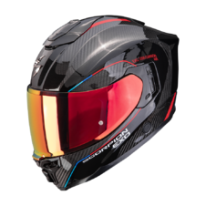 Scorpion prilba EXO-1500 CARBON AIR - Mundi / Black-Red