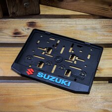 Podložka ŠPZ - Suzuki chróm