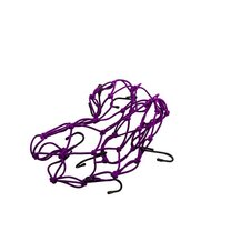 Elastická sieťka Pavúk PUIG 0788L fialová 350 x 350mm