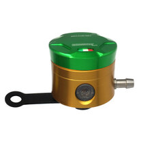 Nádržka na  brzdovú kvapalinu ACCOSSATO CNC-worked straight bracket included zelená