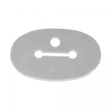 Plate rubber for bonnet ARIETE 01900