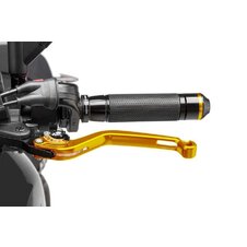 Páčka spojky bez adaptéra PUIG 270ON dlhé zlato/ čierna