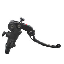 Radial brake master cylinder ACCOSSATO 19 x 18 with folding lever,black