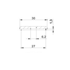 Zrkadlový adaptér PUIG ADAPTER REAR MIRROR HI-TECH IV MOD. SUZUKI 9582N čierna na koniec tyče