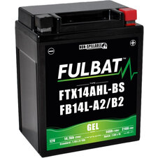 Gelový akumulátor FULBAT FB14L-A2 GEL (12N14-3A) (YB14L-A2 GEL)