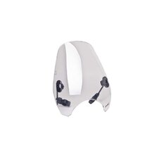 Plexi na motorku PUIG CUSTOM II 0336W priehľadné univerzálne