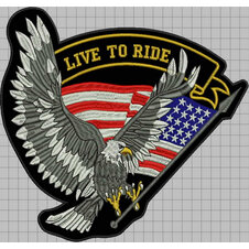 Nášivka Orol vlajka