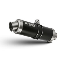 Výfuk kompletný 2x1 STORM GP Y.045.LXSB Oceľovo čierna