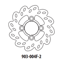 Brzdový kotúč GOLDFREN 903-004F-2 predné 160,6 mm