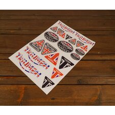 Set nálepiek A3 - Triumph 1