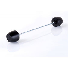 Padáky  do kolesa PUIG PHB19 20149N čierna bez farebných krytov, zadné