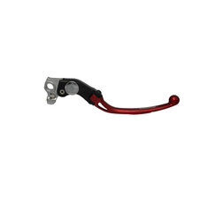 Adjustable folding lever ACCOSSATO aluminium, master cylinder červené