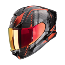 Scorpion prilba EXO-530 AIR - Theras / Metal Black-Red