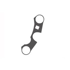 Ochranné nálepky na "okuliare" PUIG X-TREME 4564C karbónový vzhľad