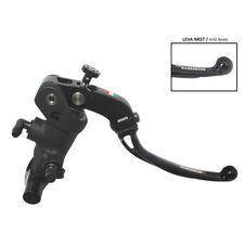 Radial brake master cylinder ACCOSSATO 19 x 20 with folding lever,black