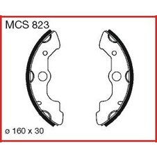 Brzdové čeľuste LUCAS MCS 823