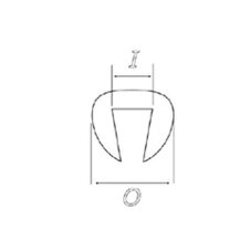 Lemovanie okrajov PUIG 5843W priehľadná nt:((O x I: 6,2 x 3,6))