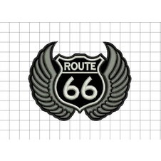 Nášivka Route krídla malá (b