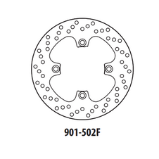 Brzdový kotúč GOLDFREN 901-502F predné 240 mm