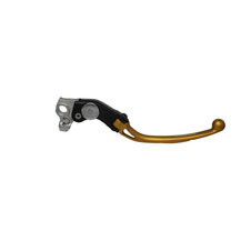 Adjustable folding lever ACCOSSATO aluminium, master cylinder zlatá