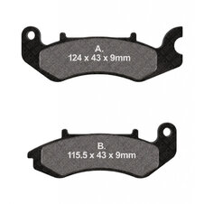 Brzdové obloženie EBC FA711V