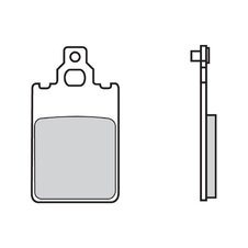 Brzdové obloženie BREMBO 07009 CC SCOOTER