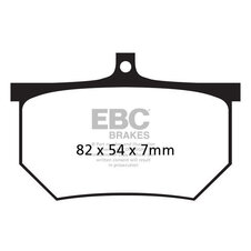 Brzdové obloženie EBC FA107/2A