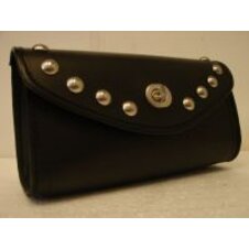 Kožená brašna - na plexi s nitmi