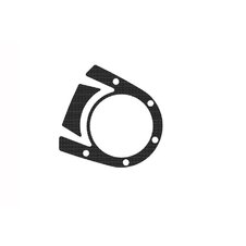 Ochranné nálepky na "okuliare" PUIG NAKED 7448U sivá