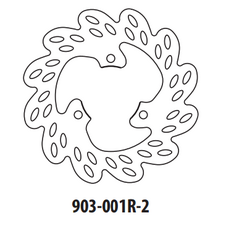 Brzdový kotúč GOLDFREN 903-001R-2 zadná 190 mm