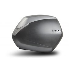 Bočné  kufre  s farebným krytom SHAD SH36 Nový titán (pár) so zámkom PRÉMIUM