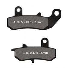 Brzdové obloženie EBC FA157