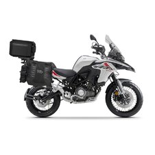 Kompletná sada bočných adventure vakov SHAD TERRA TR40 a hliníkového 55 L vrchného kufru ,vrátane montážnej sady SHAD BENELLI TRK 502X