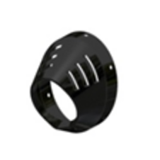 Karbónové viečko MIVV OVAL 50.TE.021.1 (malé)