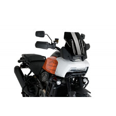 Plexi štít PUIG SPORT 20841N čierna