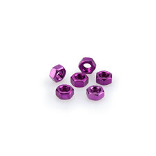 Matice PUIG ANODIZED 0764L fialová M6 (6ks)