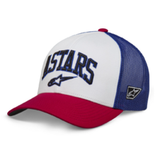 Alpinestars - šiltovka DUNKER TRUCKER / white-red-blue