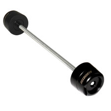 Rear fork protection ACCOSSATO aluminium and plastic material čierna