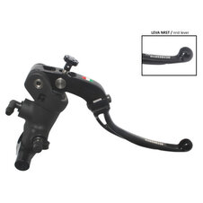Radial brake master cylinder ACCOSSATO 19 x 18 with folding lever,black