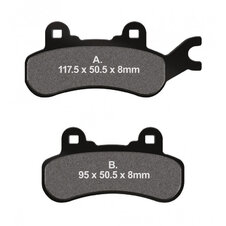 Brzdové obloženie EBC FA682TT