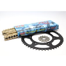 Reťazová sada D.I.D + JT rada ZVM-X v zlatej farbe