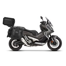 Kompletná sada bočných adventure vakov SHAD TERRA TR40 a hliníkového 55 L vrchného kufru ,vrátane montážnej sady SHAD HONDA X-ADV 750